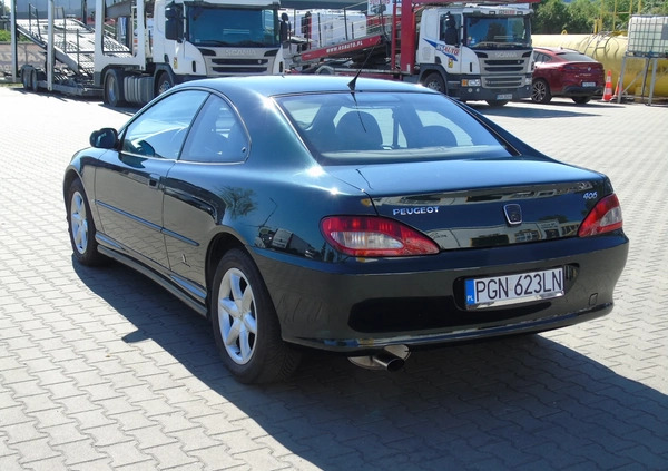 Peugeot 406 cena 18900 przebieg: 92000, rok produkcji 1998 z Gniezno małe 154